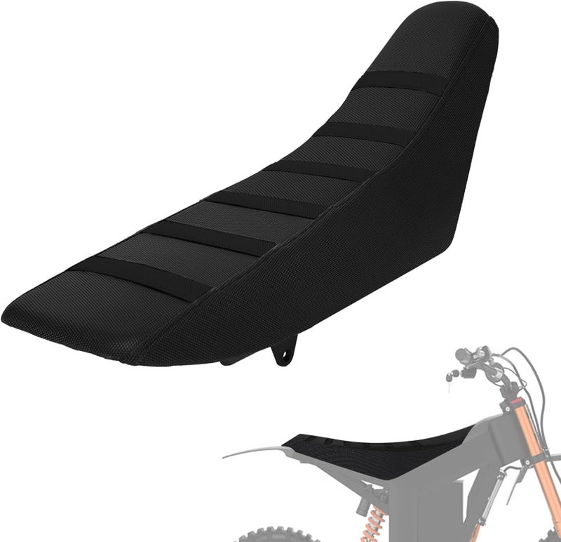 BAOUFF Seat Cover for Tutti,Waterproof Non-Slip Cushion Cover for Tuttio Electric Dirt Bike Soleil 01 and Ebike ICT-Black - Image 1